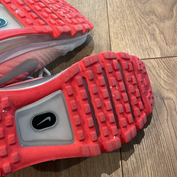 Almost New Womens Nike Air Max 2017 Pure White/Pink - Picture 8 of 8